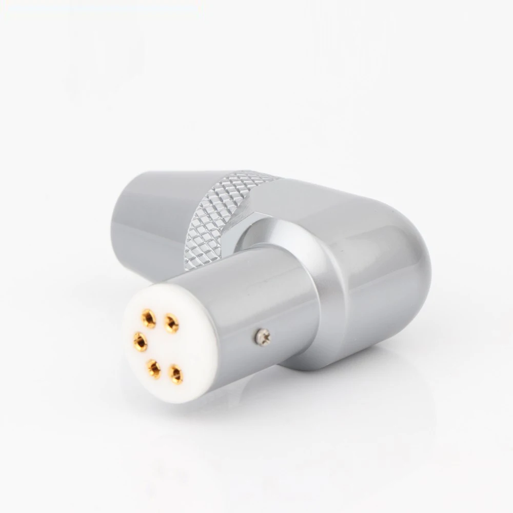 Meatendio-テーブルソケット,5 dinメス,ビニール金メッキ,右角度付き,ヘッドコネクタ