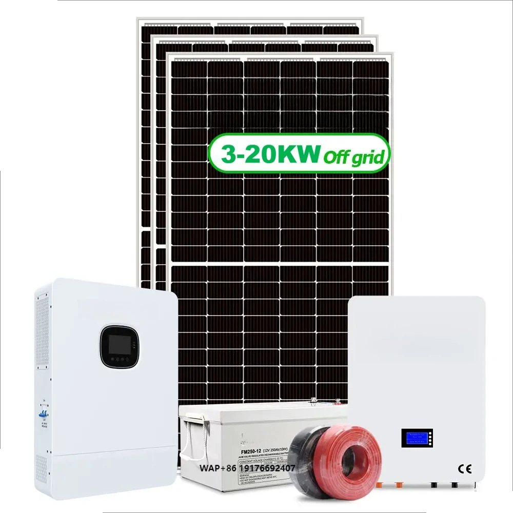 Complete Home Solar System 1kw 2kw 5kw Generator  8kw Solar Power Station  10kwh Portable System