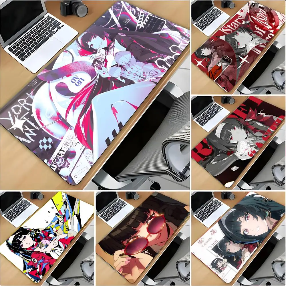 A-Astra Yao Zenless Zone Zero Mouse Pad Large Mouse Pad Desk Mat Non‑Slip Gaming Board Game Mat with Stitched Edges