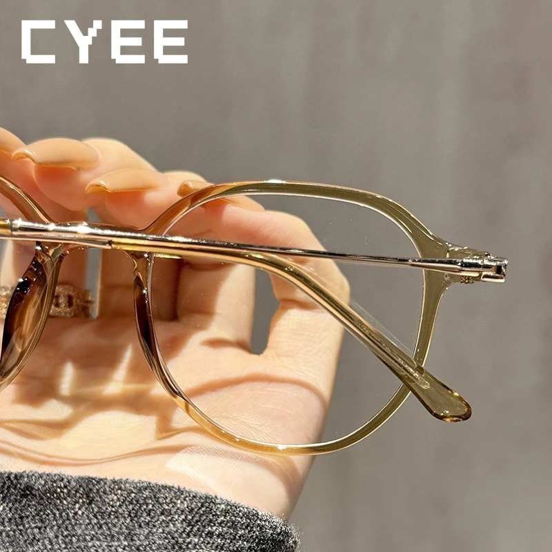 

Очки для чтения CYEE с технологией тонких линз, блокирующие синий свет, фотохромные очки для коррекции близорукости, оптические очки по индивидуальному рецепту
