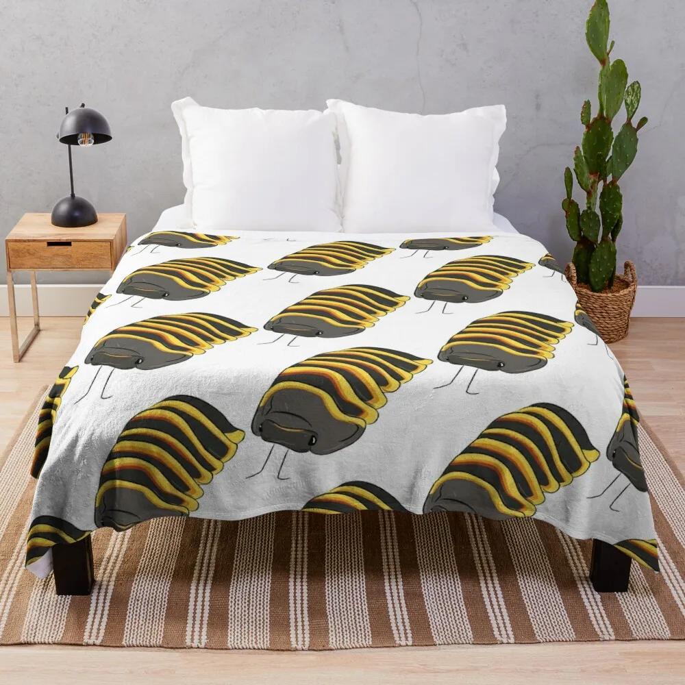 

Ember Bee Isopod Throw Blanket Flannel Multi-Purpose Furry Blankets