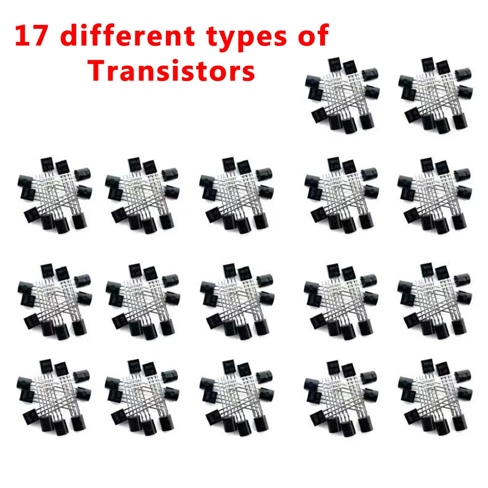 2110PCS Kit di componenti elettronici Ultimate Edition Vari condensatori comuni Resistori T0-92 LED PCB Board DIP-IC Breadboard