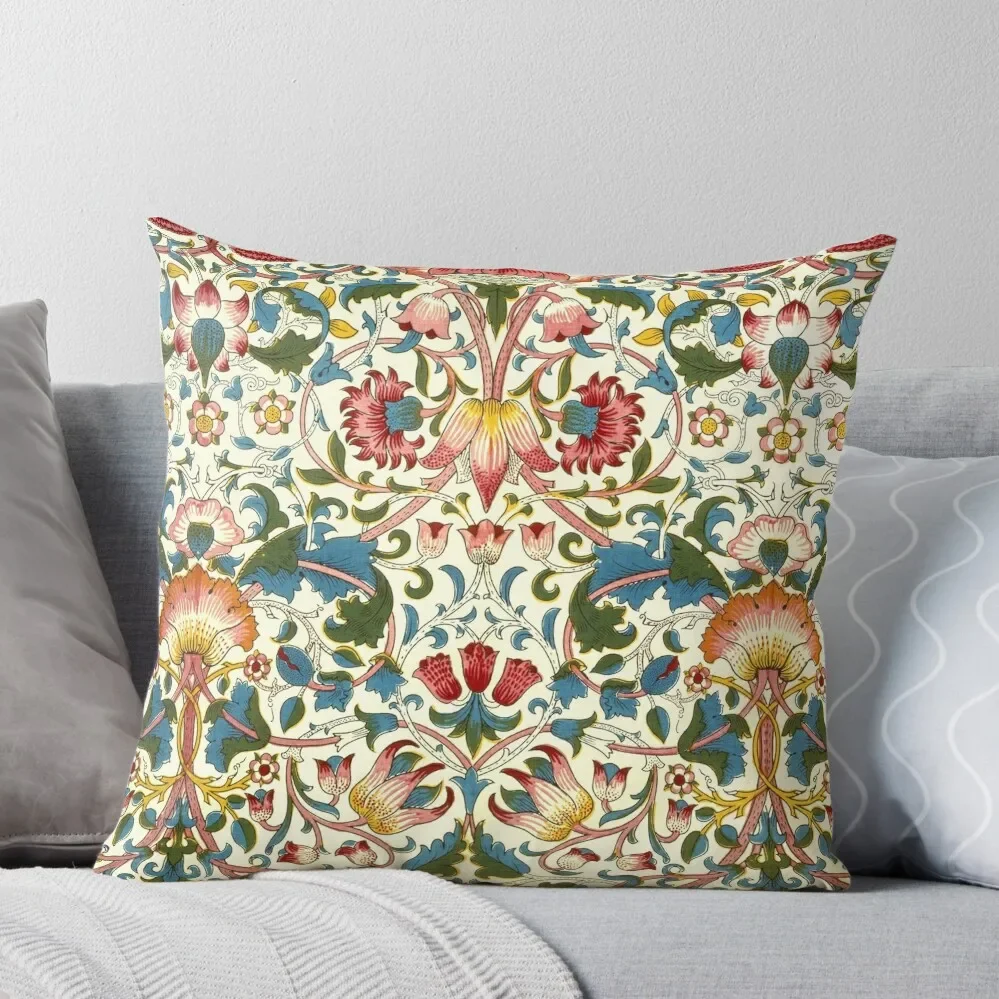 

William Morris Lodden Throw Pillow Pillow Cover Cusions Cover christmas pillowcases christmas supplies