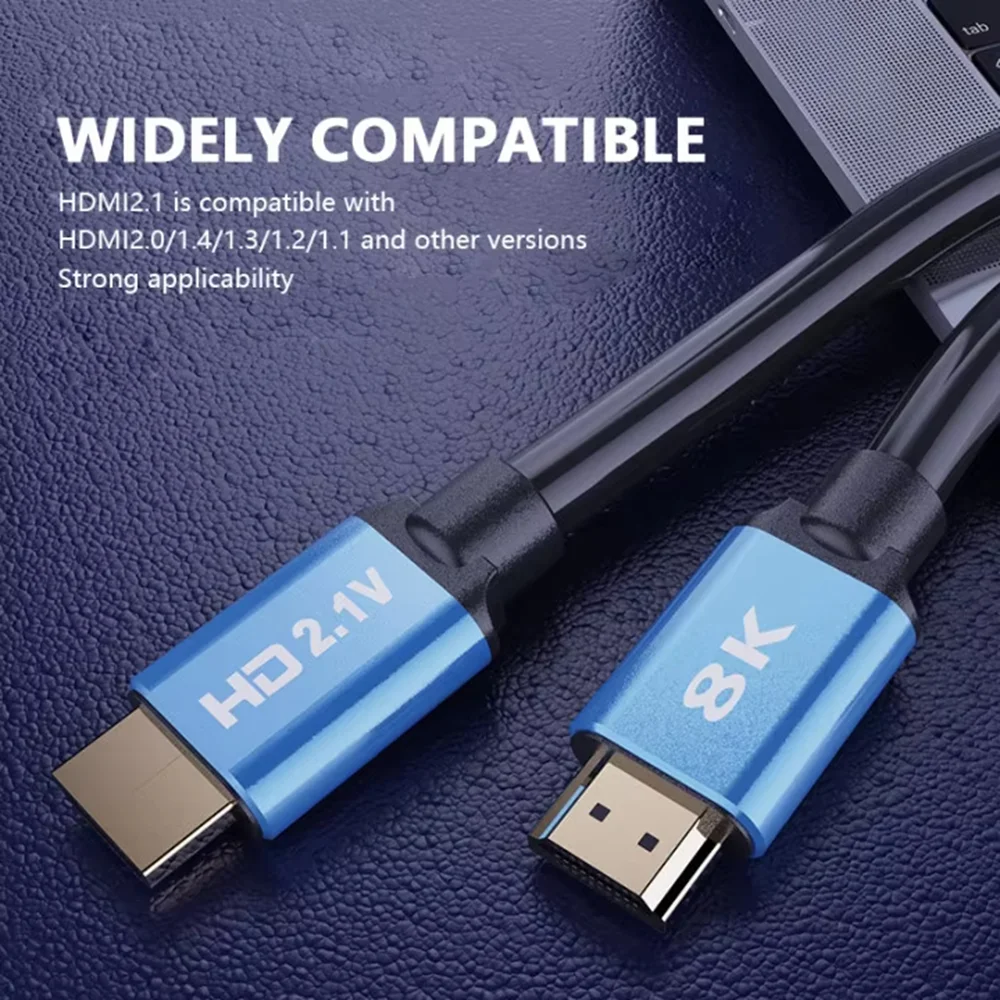 NNBILI High Speed Engineering Security Surveillance Video Cable 8K 60Hz 4K 120Hz HD 2.1 Version for PC Laptop Cable
