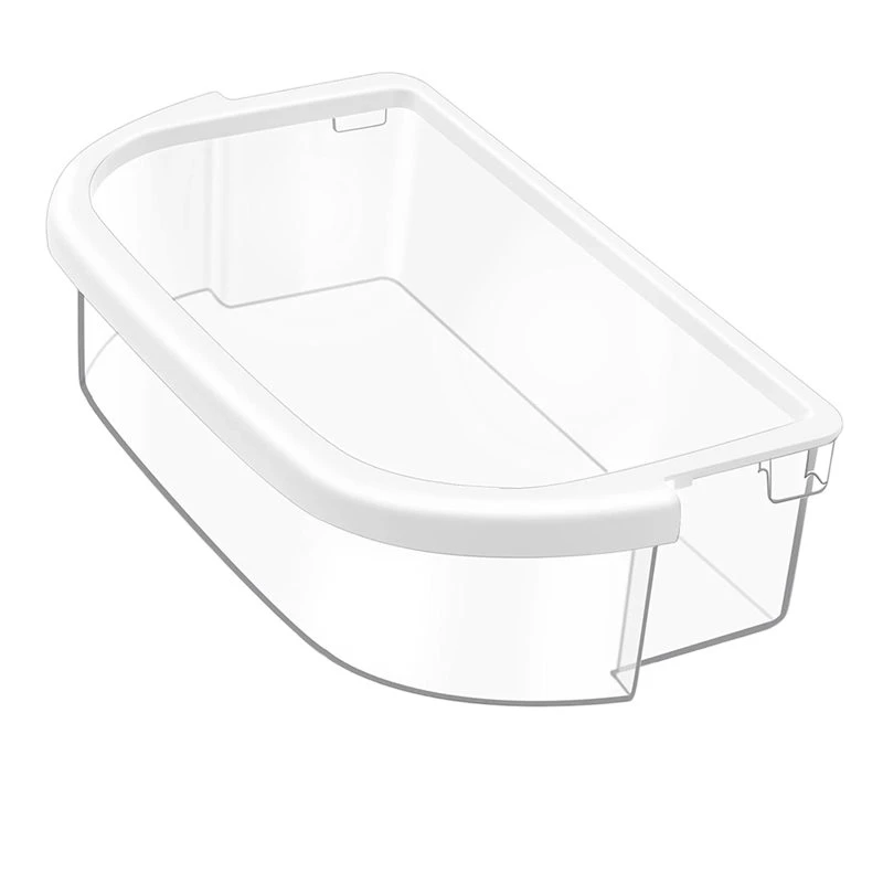 ABKR-For Whirlpool Refrigerator Door Bin Replacement Part WPW10289497 W10289497 WRF535SMBM00 WRF535SWHV Door Shelf