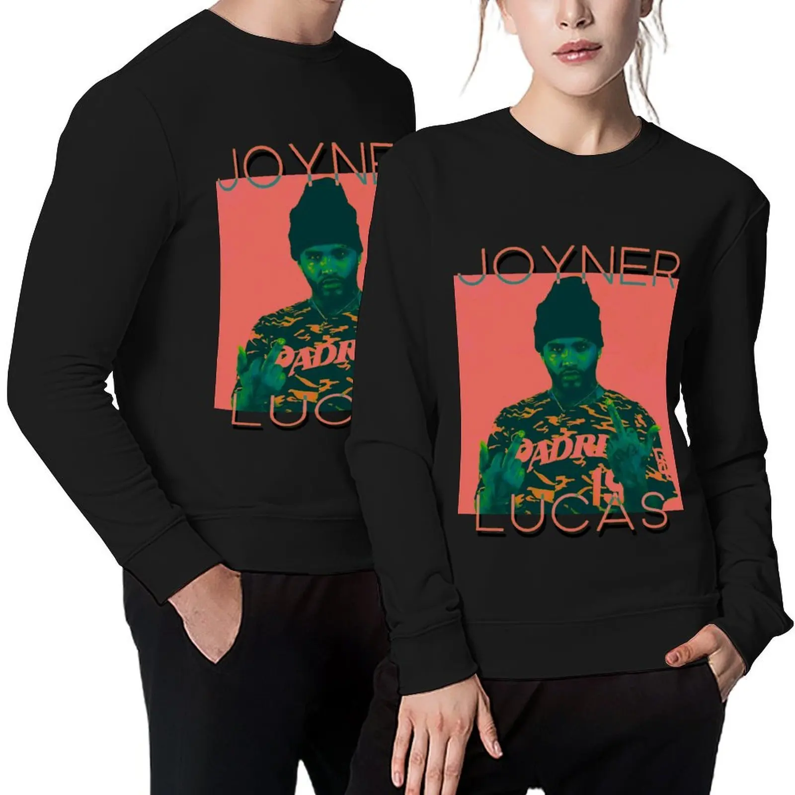 

Joyner Lucas - Retro Pullover aesthetic clothing autumn new products japanese style mens clothes new hoodies and sweatshirts