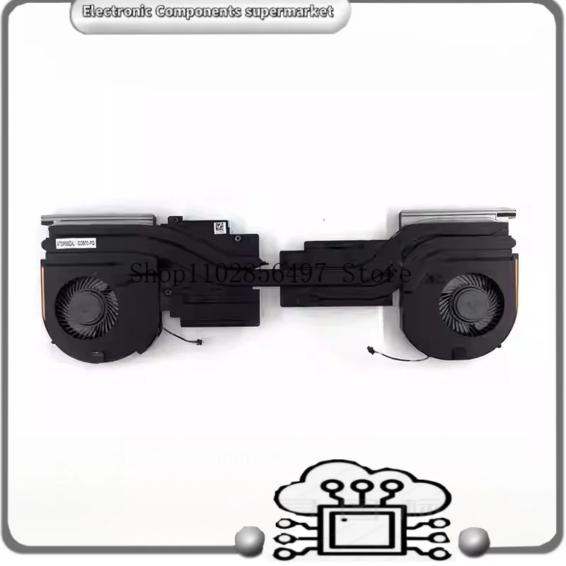 

Модуль охлаждающего радиатора для DELL Precision 7760, подходит для видеокарты серии RTXA 0F5PP9 0CWGVD, новый кулер для процессора и графического процессора