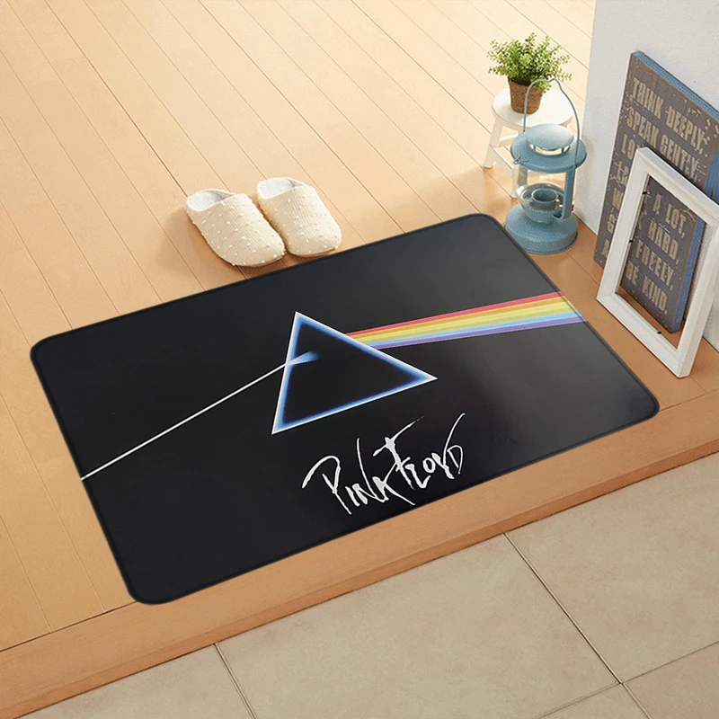 Floor Mat Non-slip Foot Rug for Entryway P-Pink Floyds Hallway Carpet Kitchen Water Adsorbed Rugs Fluffy Bedside Mats Home Decor