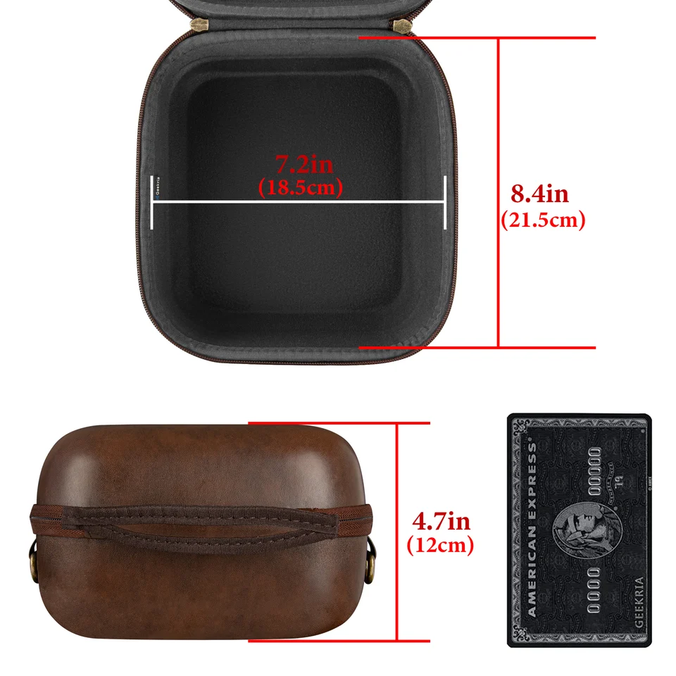 Geekria Headphone Case Compatible with AKG K340, K240, K242, K271