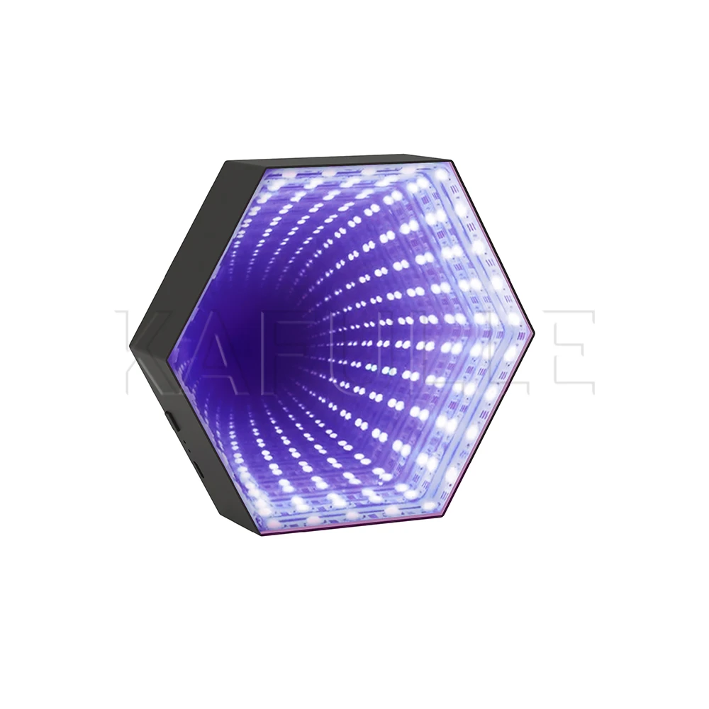 Mirror Light Patent Indoor Smart Lighting Decoration Gaming Room Smart RGB LED Wall Light view 3