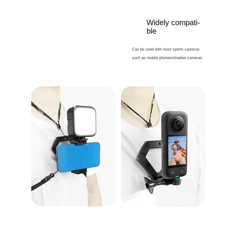 RISE-Magnetic Action Camera Quick Release Bracket Release Bracket For Gopro Hero Insta 360 DJI Mobile Phone