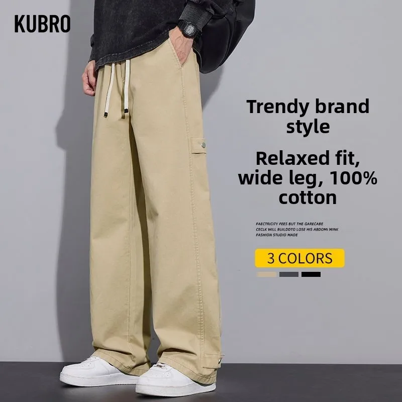 

Осенние тонкие быстросохнущие брюки для мужчин, уличные рабочие брюки с несколькими сумками, прямые брюки для пешего туризма, рабочие брюки, повседневные свободные джинсы, брюки