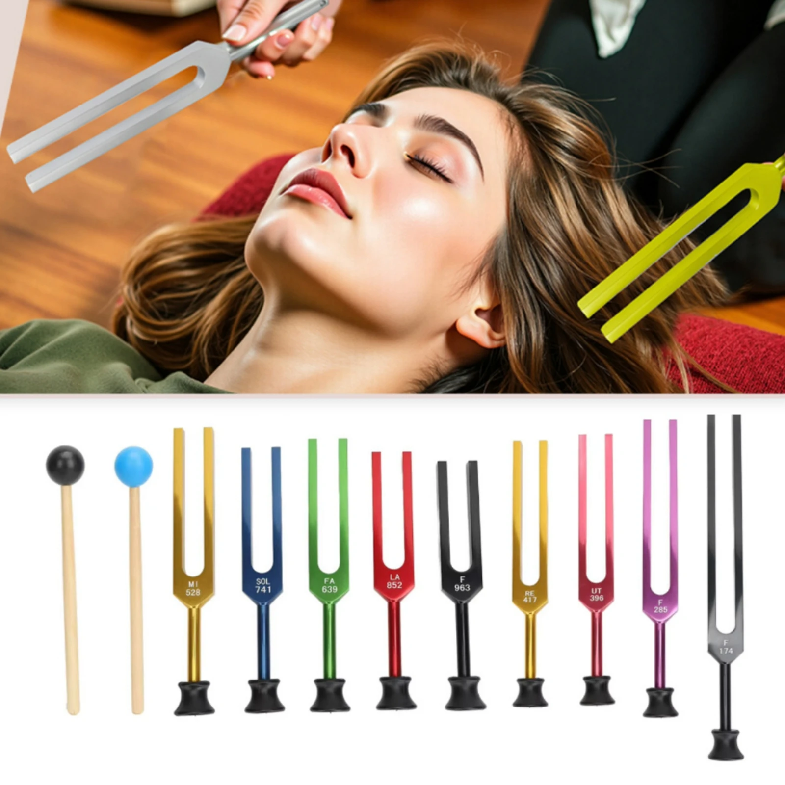 set-di-9-diapason-per-meditazione-con-base-in-gomma-strumenti-per-la-guarigione-sonora-strumenti-codificati-a-colori-in-lega-di-alluminio