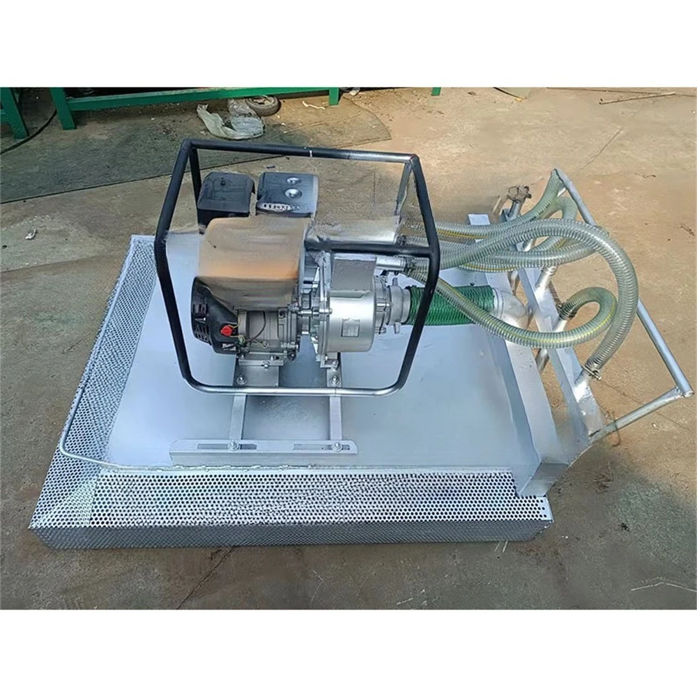 

Agricultural pontoon type lotus root digging machine, boat type aquaculture picking machine
