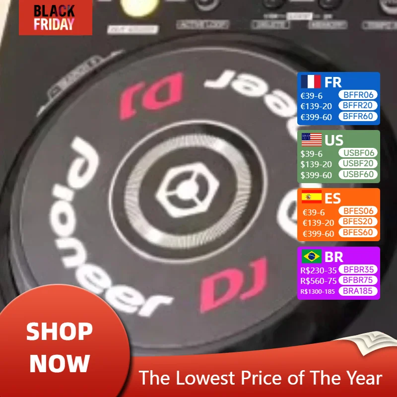 Pioneer Ddj-400 Jogwheel, Pioneer Colorful Film(the Product Is Only Self-adhesive Film)