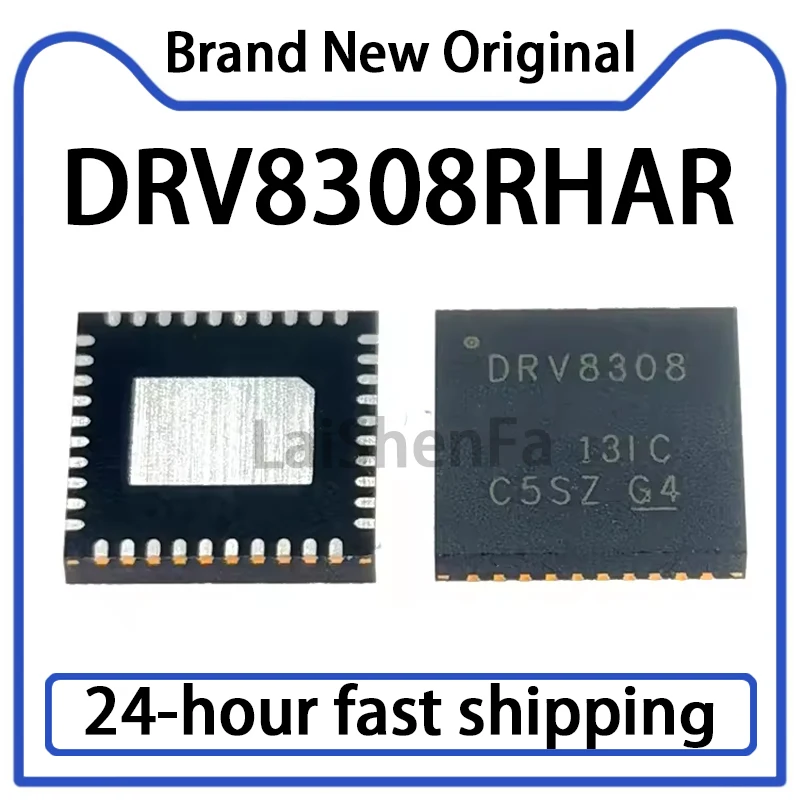 1PCS DRV8308RHAR Silk Screen DRV8308 VQFN-40 Motor Driver Chip Original Stock