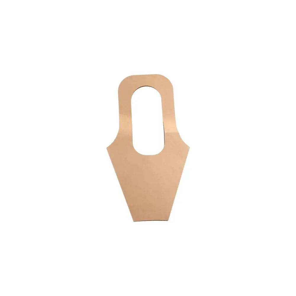 Romantic Flowers Paper Bag Simple Thickened Flower Arrangement Bag EnviroNmental Kraft Paper Flower Packaging Bag Mother Day