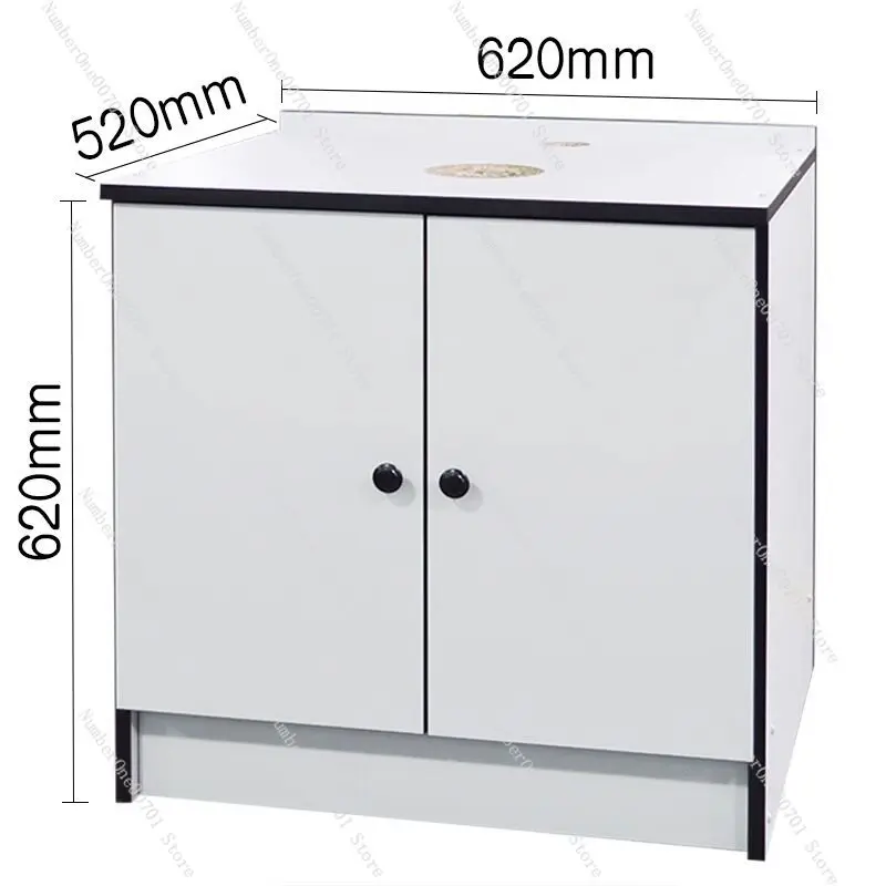 Semi-Automatic Lens Edger Workbench, Optical Edging Table with Cabinet for Eyeglass Processing, Lab Workstation