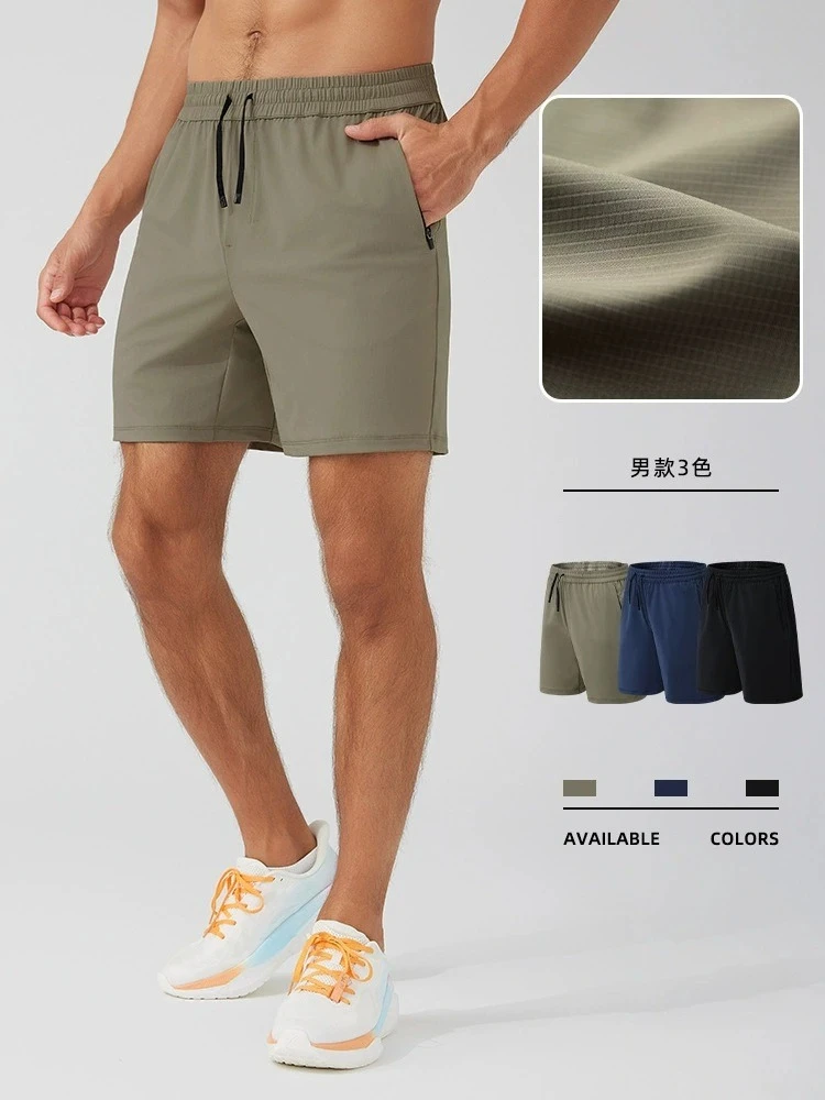 Men's Racing Shorts New Sports Shorts for Man Gym Clothes Summer Marathon Running Fitness Clthing Workout Shorts Male Sportswear