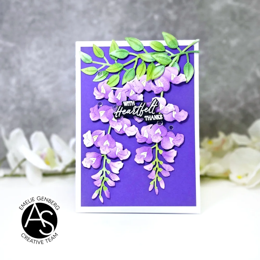 Magical Wisteria Stencil Peony Corners Display Shelves Sparkles Dies Card Making Scrapbook DIY Paper Alex Syberia October 2026