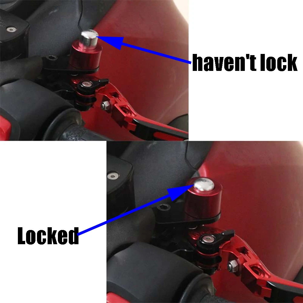 Motorcycle Handle Brake Lever Slope Brake Parking Stop Auxiliary Lock For Yamaha crypton x 135  LC135 LC 135 T110 Accessories