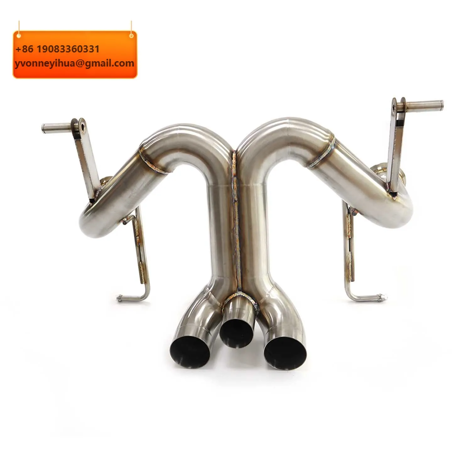 

OUCHI Stainless Steel For Lamborghini Aventador LP740 Catback Exhaust Pipe With Valve Auto Performance Parts