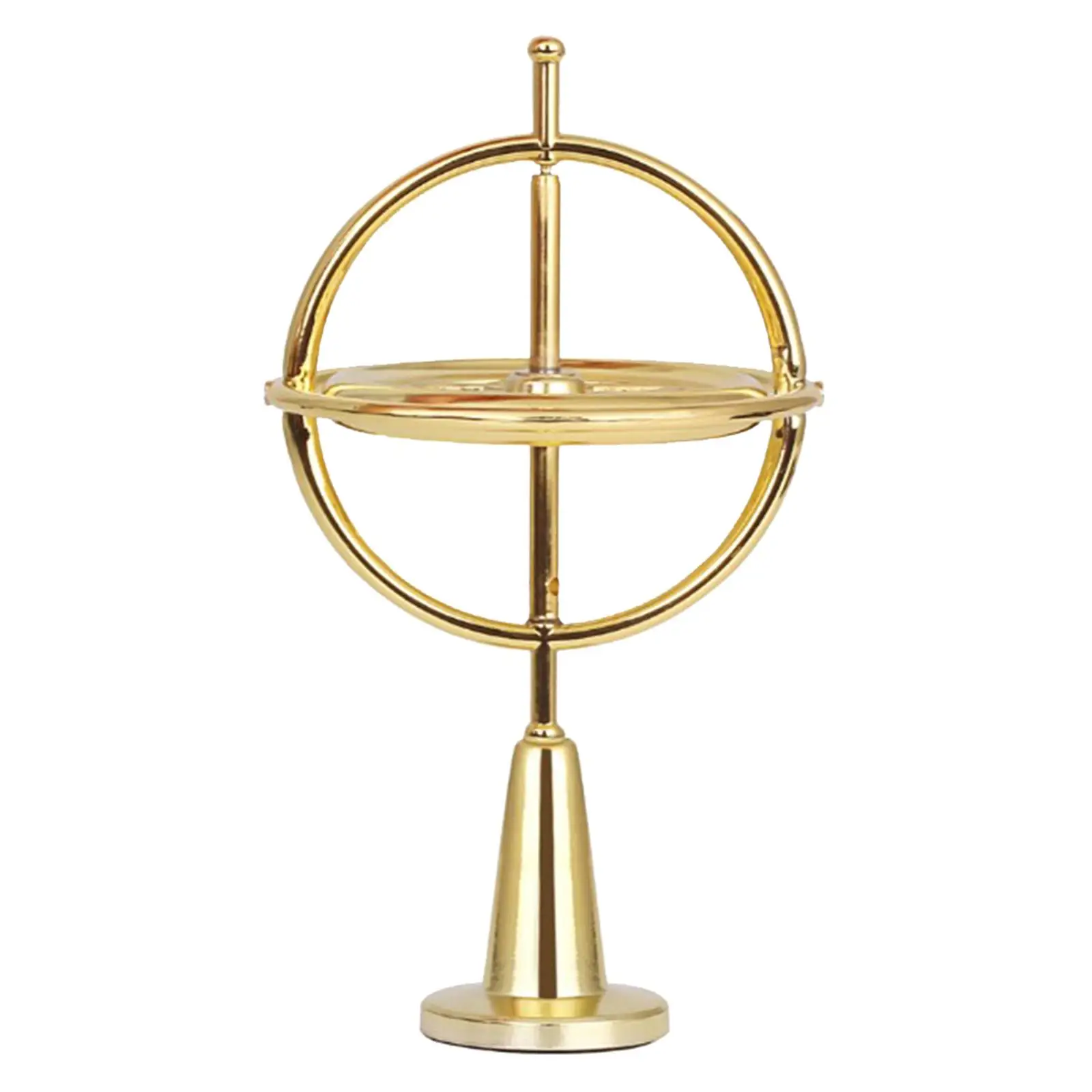Zinc Alloy Gyroscope Spinning Top Fidget Toy for Adults Kids Anti Stress Desk Toy Technology Physics Gift