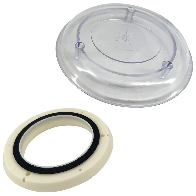 304 Stainless Steel Round Deck Vent Window 227mm Diameter Air Ventilation Fitting for Boat Yacht Marine Hardware