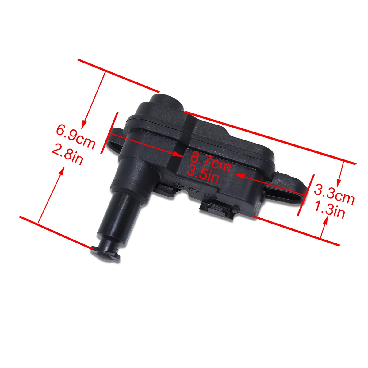 Fuel Filler Door Lock Actuator For Skoda Kamiq Karoq Kodiaq Octavia Scala 8V0862153A Sealed Waterproof Rustproof Gas Cap Release