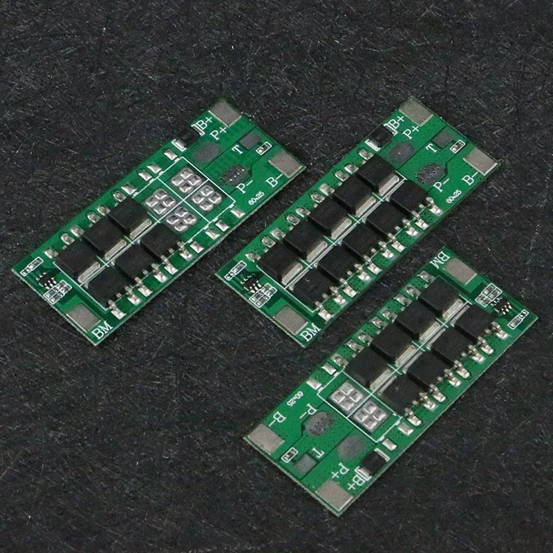 2S BMS 7.4V Li-ion 18650 Lithium Battery Charging Board 6/8/10 MOS Short Circuit Protection for LED Power Supply 15A 20A 25A