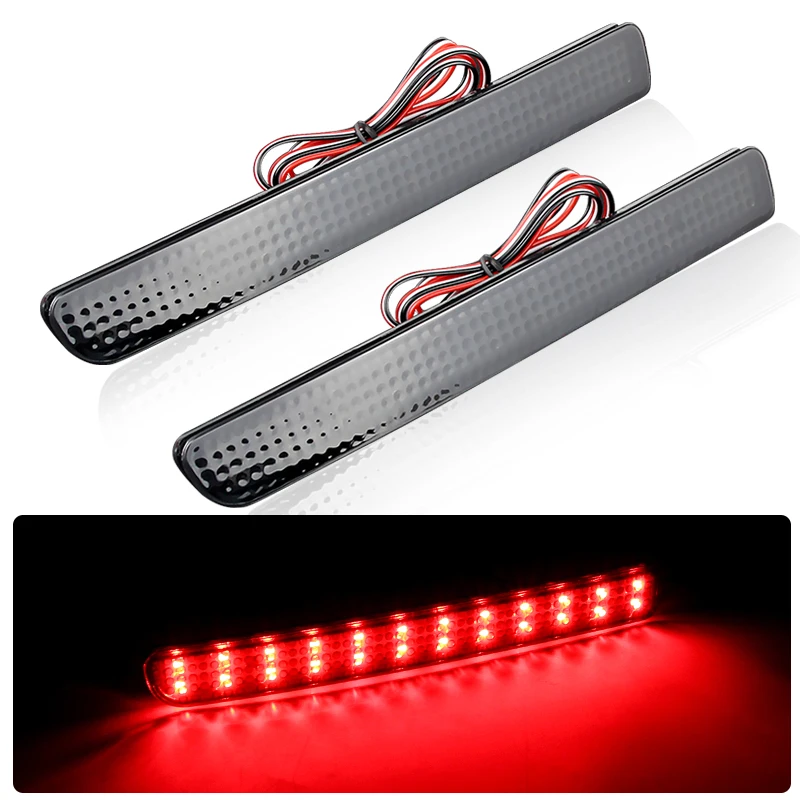 2Pcs LED Rear Bumper Reflector Light for Land Rover Discovery 3 4/LY021 2005-2013 for Range Rover Sport 2010-2013 Tail Lamp