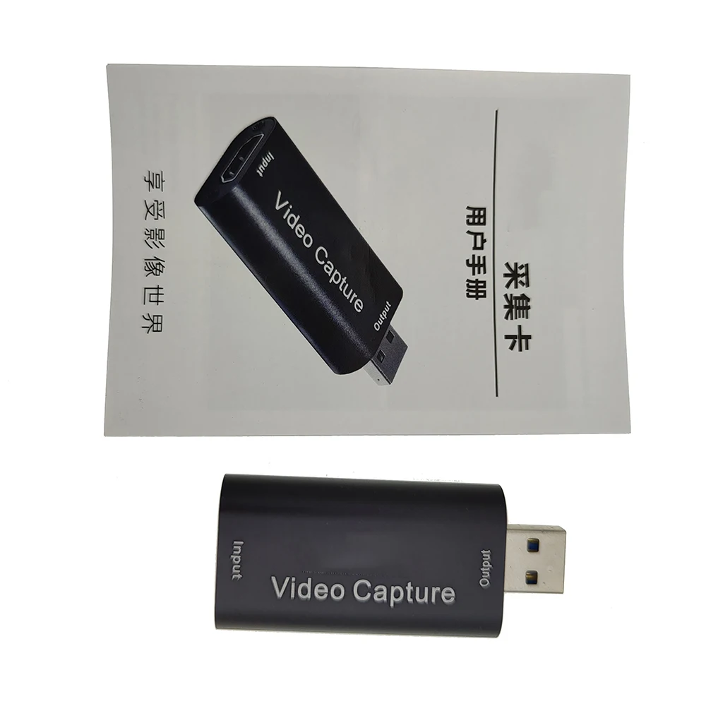 Imagem -02 - Cartão de Captura de Vídeo Compatível com Hdmi Mini 4k Usb 3.0 1080p Telefone Computador Jogo Caixa de Gravação Transmissão ao Vivo