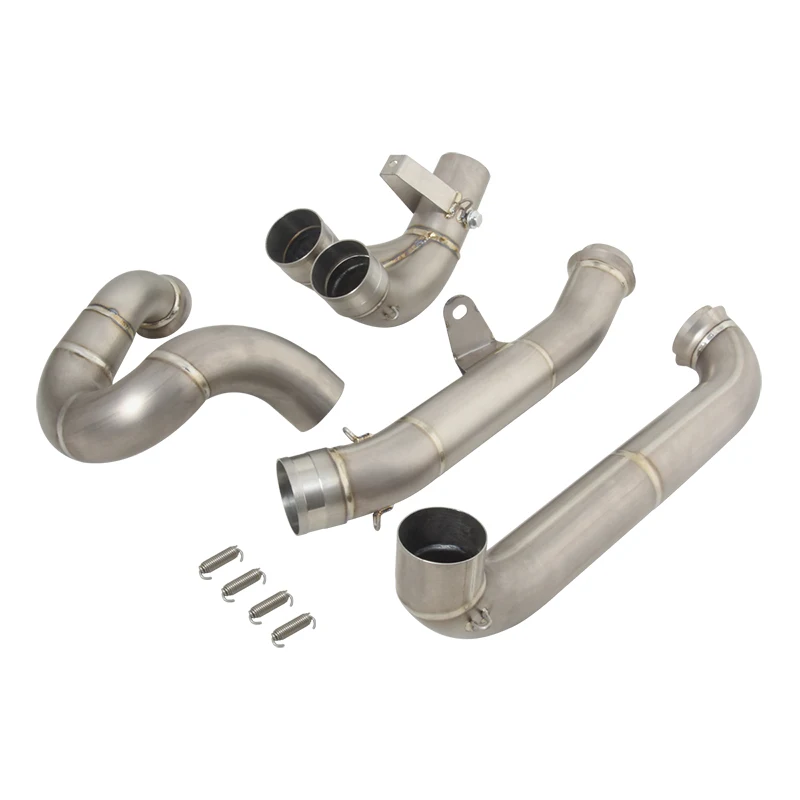 Slip On For KTM 1290 Super Duke R 3.0 RR EVO 2020 - 2023 2024 Motorcycle Exhaust Escape Muffler Titanium Alloy Middle Link Pipe