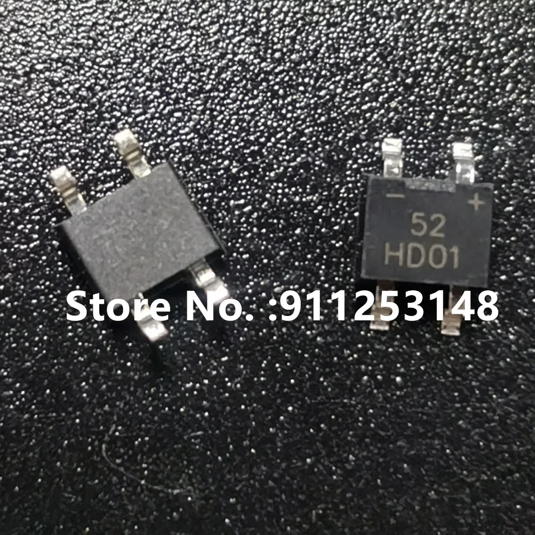 10pcs/20pcs/50pcs/100pcs/Lot HD01-T SOP-4 rectifier bridge Original