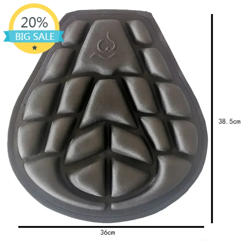 

3D Shock Absorption Seat Cover Motorcycle Seat Cushion Motorbike Pillow Pad Anti Slip Breathable Sunscreen Motorcycle Accessory