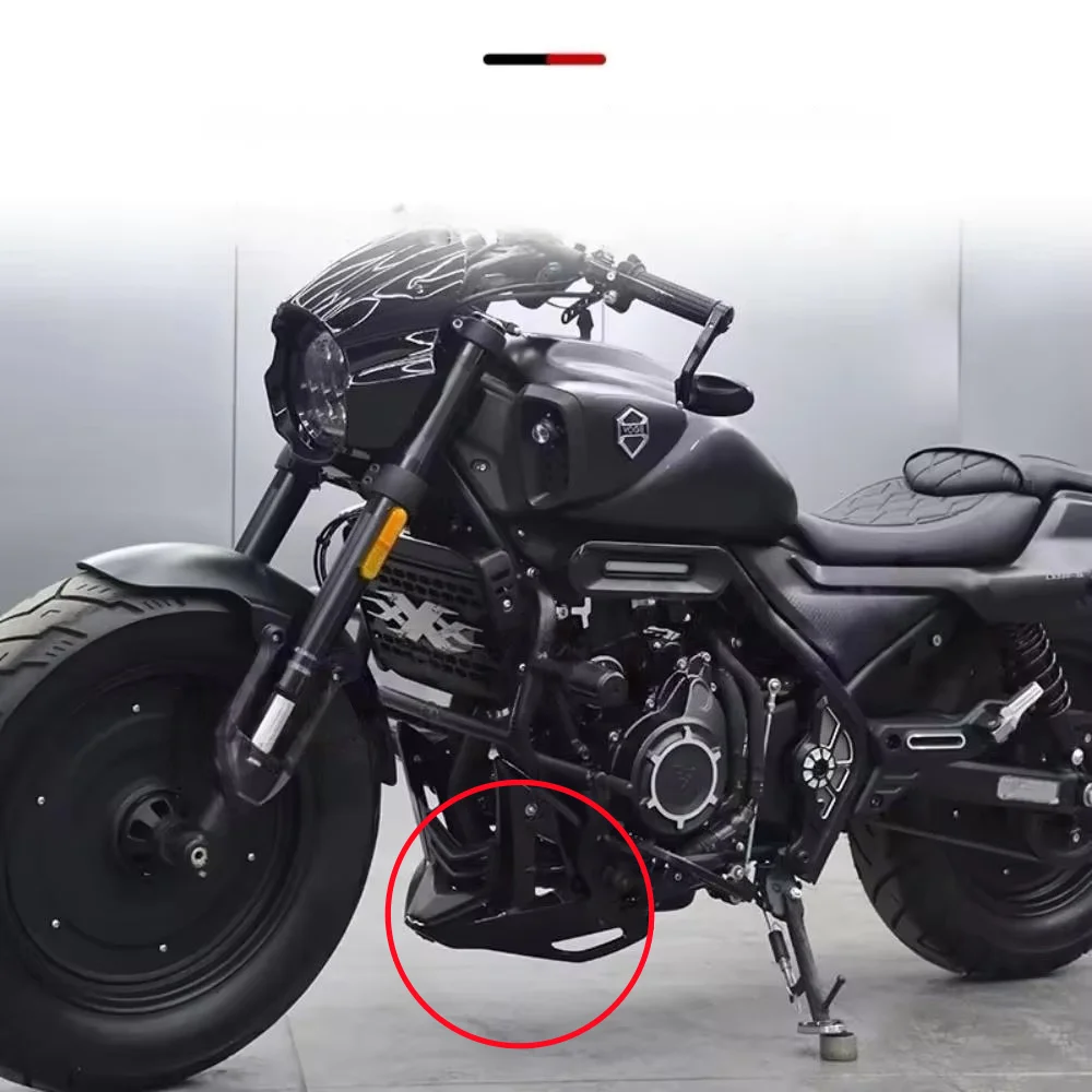 For VOGE CU525 Modified Battle Underbody Diffuser Cover Engine Guard Plate Bottom Bracket Decorative Cover Direct Assembly Part