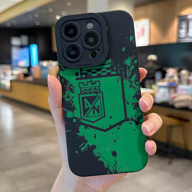 Atlético Nacional Spanische Positive Handyhülle für iPhone 15 Pro Max 14 12 13 11 16 15 17 Pro Max Plus Silikon Stoßfeste Hülle – Detail 5