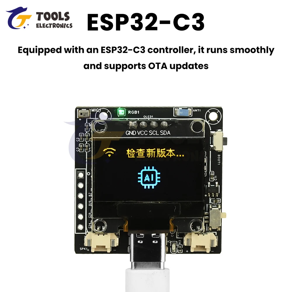 Picture 6: ESP32-C3 Smart Voice Assistant Module with 0.96