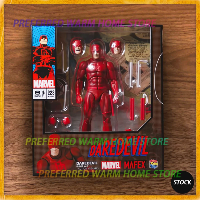 MAFEX 223 DAREDEVIL COMIC Ver. Hareketli Model Oyuncaklar: Marvel'ın En Popüler Koleksiyonları