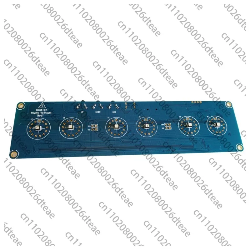 IN14 Glow Tube  CLOCK | Electronic Tube Clock, Dial & Plug Included, Touch Button