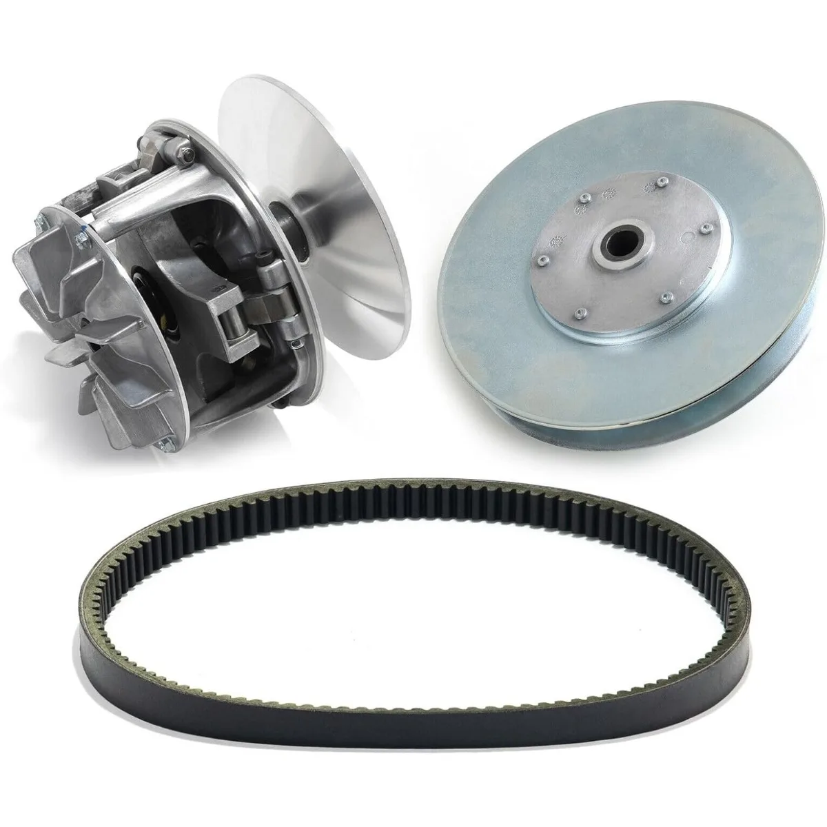 Primary Drive Clutch AM138529 & Secondary Driven Clutch AM138089 & Belt M158267 For John Deere Gator XUV620i