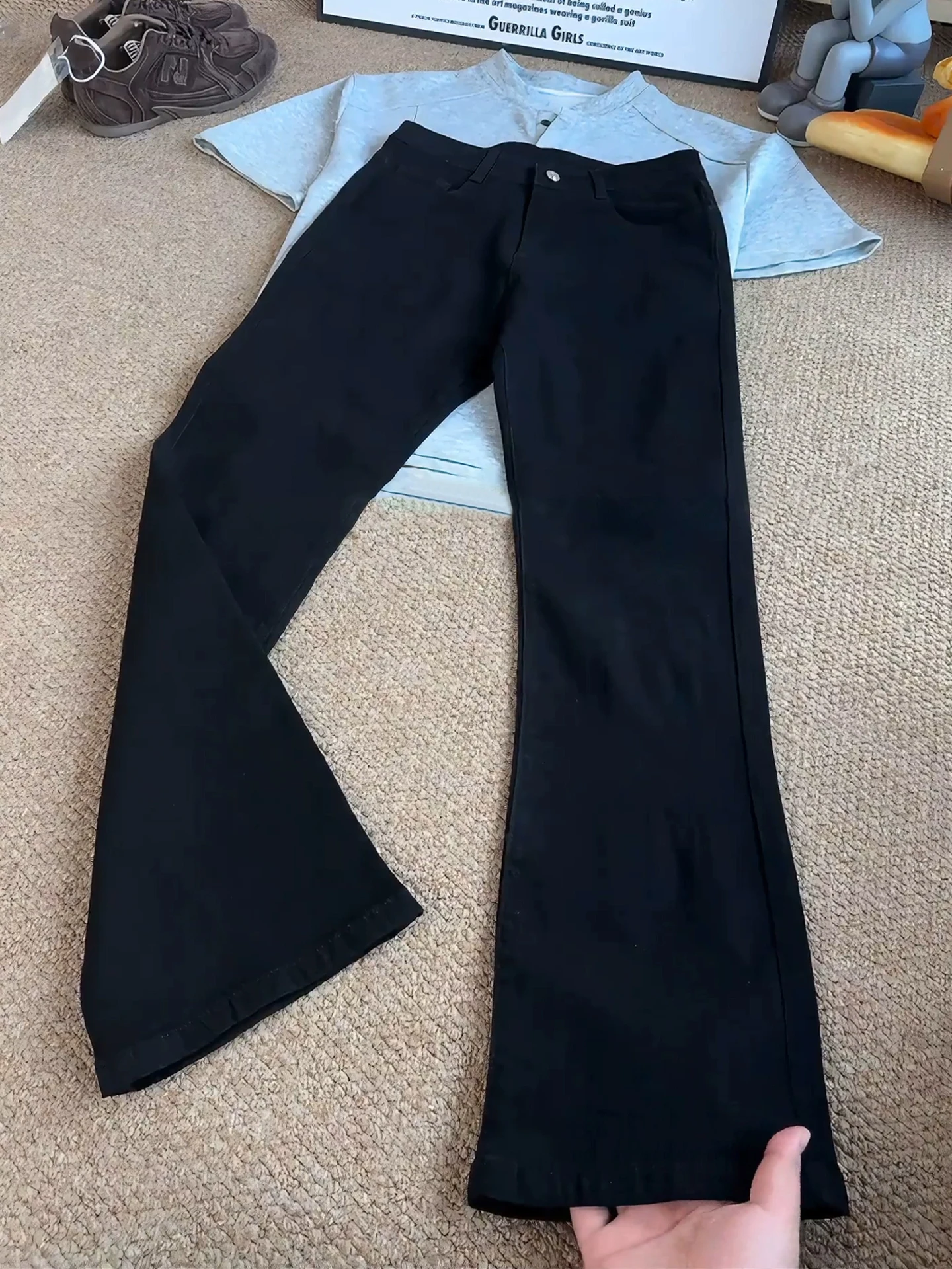 

Мужские джинсы Cleanfit Bla: зауженный крой, высокая талия, прямые штанины, в американском уличном стиле, износостойкие, повседневные