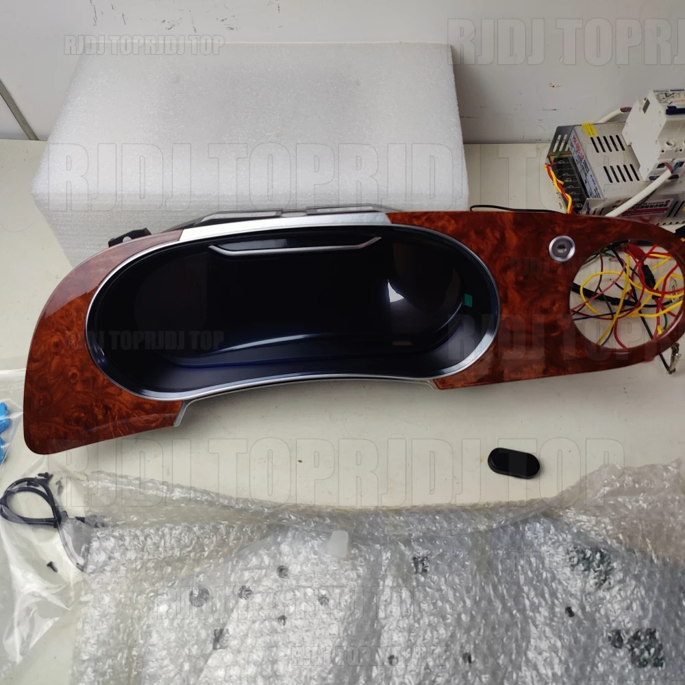 12.3” Digital Cluster Dashboard For Bentley Flying Spur Continental GT 2005-2012 Speedometer Wireless CarPlay Plug and Play
