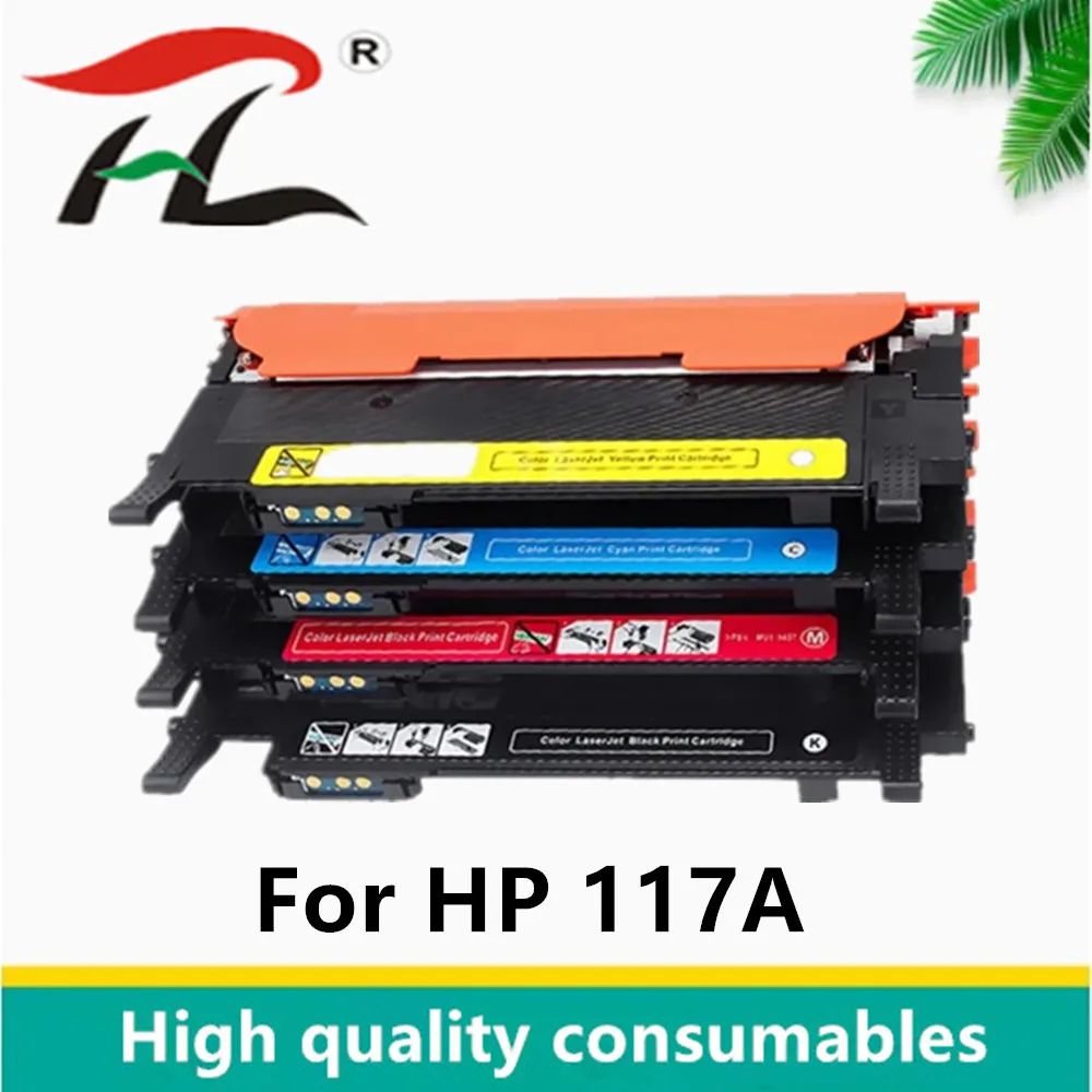 

1 шт. тонер-картридж, совместимый с HP Color Laser150A 150 Вт 150NW MFP 178NW 179FNW 117A W2070A W2071A W2072A W2073A с новым чипом