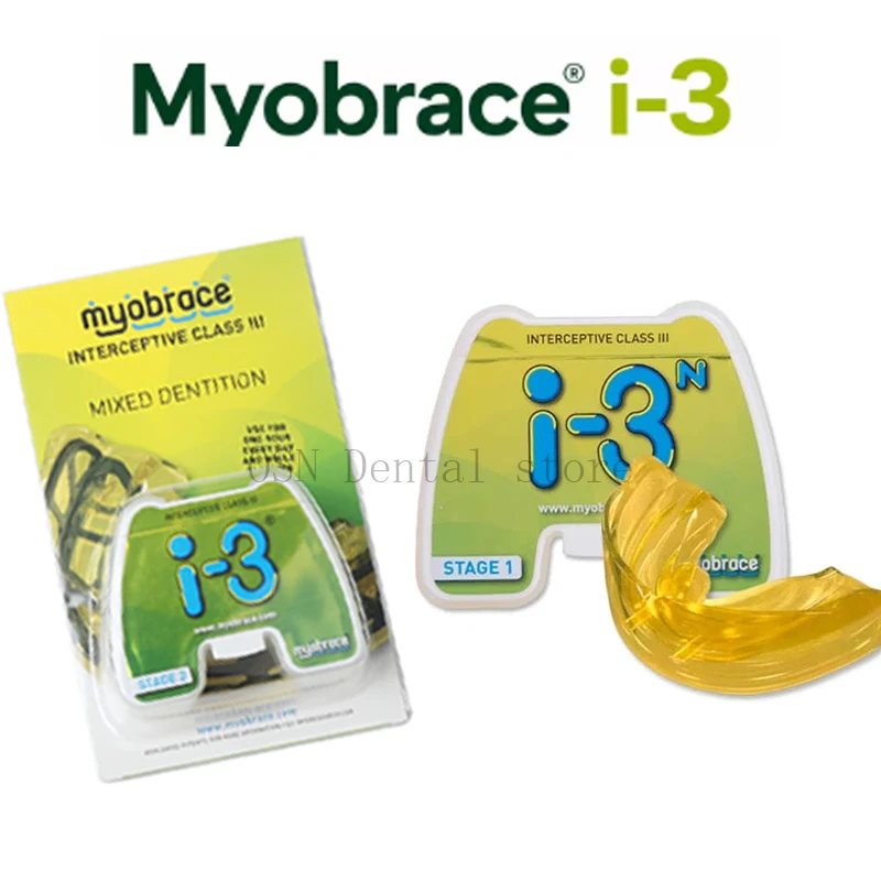 MRC I-3N Orthodontic Braces Myofunctional Orthodontic Trainer Mixed Dentition Class III Teeth Corrector For Kids 5-8 Aged