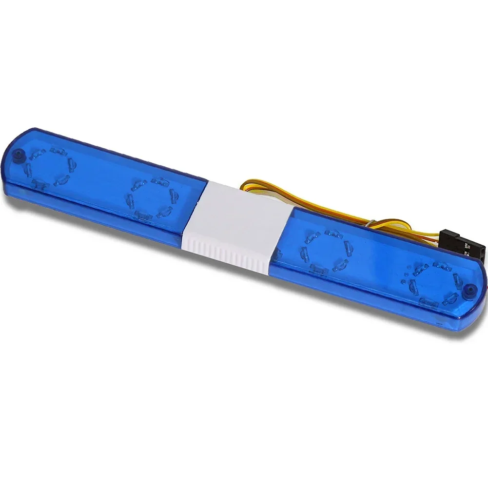 Simulazione per RC Auto 1/10 1/8 LED Flash Light Bar CH3 Telecomando 9 modalità Parti di veicoli modello RC