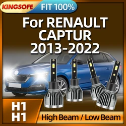 KINGSOFE H1 LED Headlight 30000LM Car Light For RENAULT CAPTUR 2013 2014 2015 2016 2017 2018 2019 2020 2021 2022