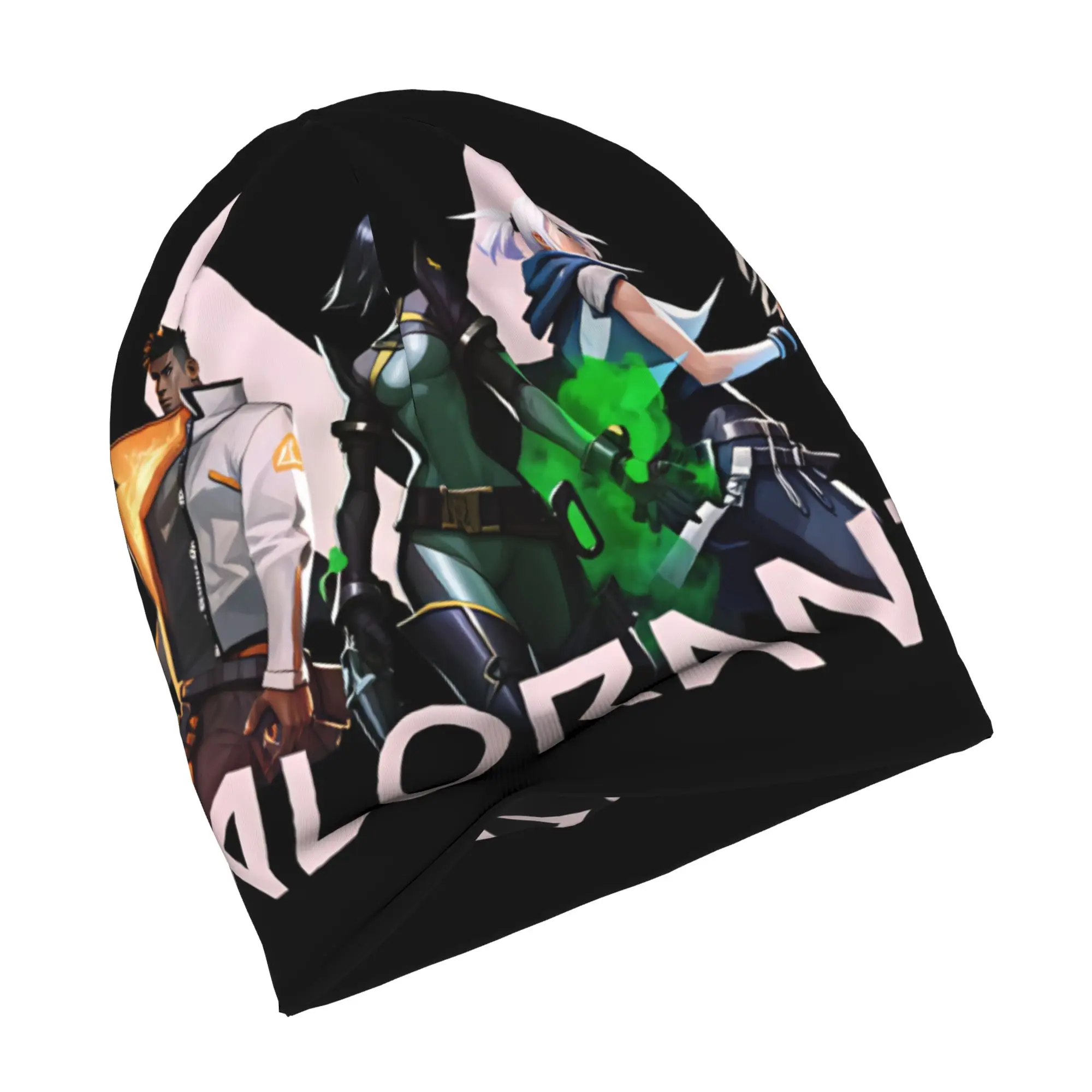 V-Valorants Phoenix Viper Jett Game Bonnet Hats  Cool Knitting Hat For Men Women Autumn Winter Warm  Skullies Beanies Caps