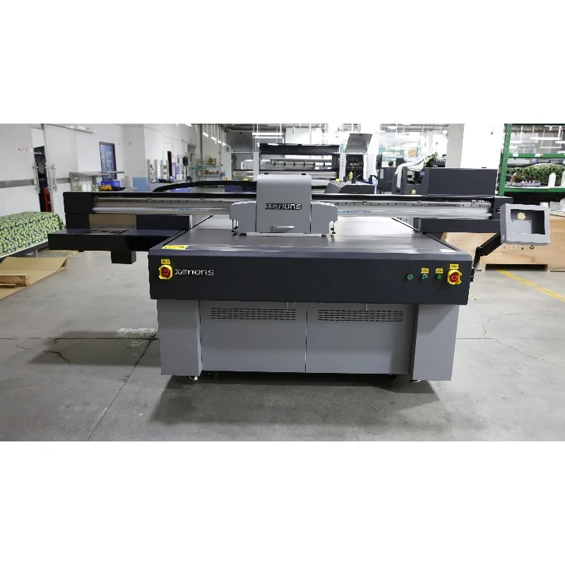 Automatic 1.6m*1.3m UV Flatbed Printer with Ricoh Print Head White Color Varnish & 1-Year Warranty New Condition