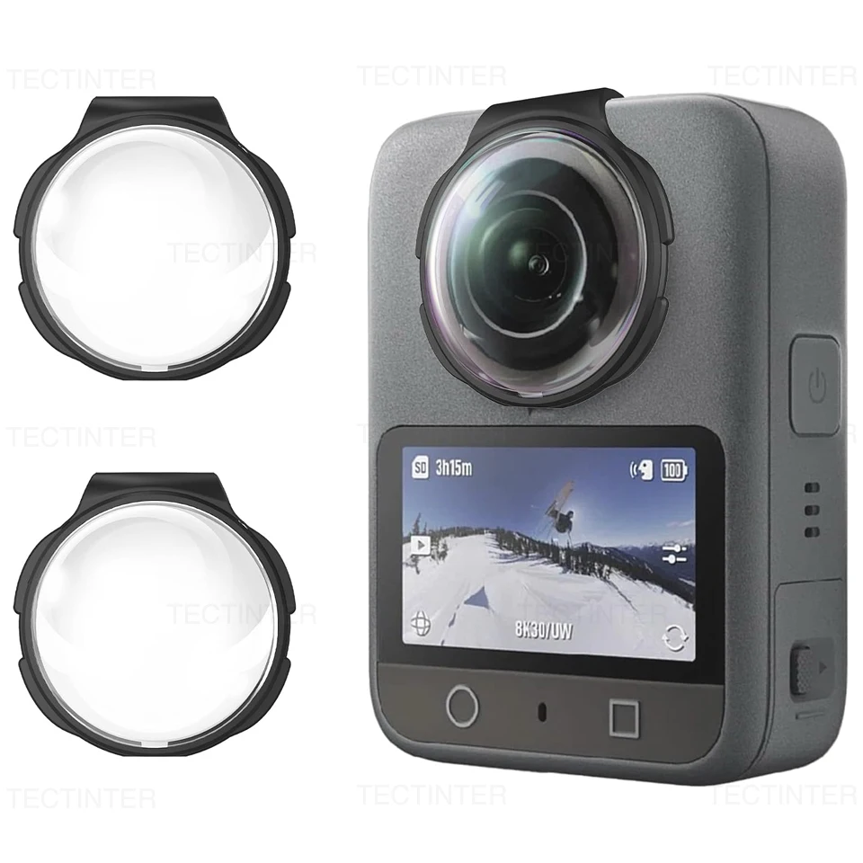 For DJI OSMO 360 Lens Guard Protector Tempered Glass HD Screen Protector Wear-Resistant Optical UV Filter For DJI Accessories